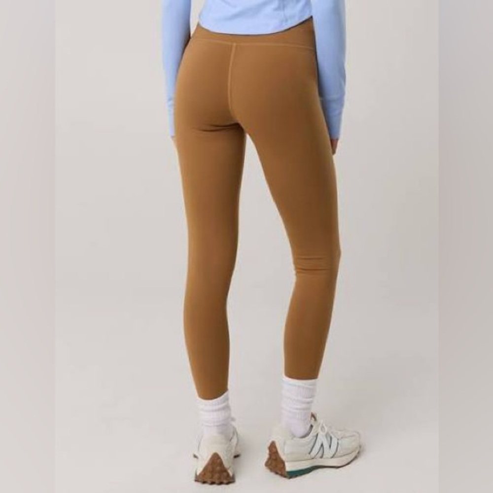 Offline by Aerie The Hugger High Waisted Leggings-  Cedar Expedition Brown S/P